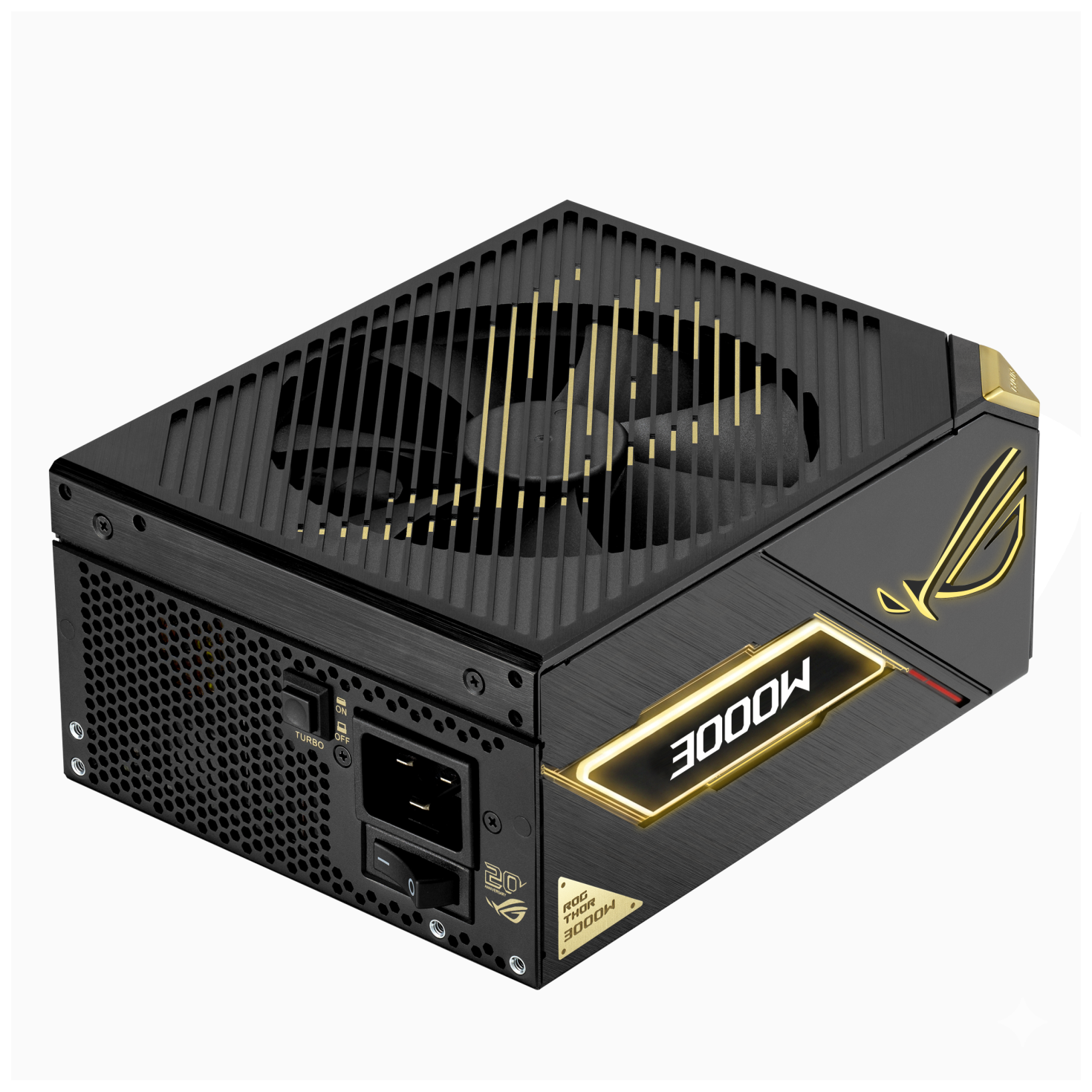 Power supply ASUS ROG THOR III 3000W Edition 20, 80 Plus Titanium PCIe 5.1, Fully Modular - 90YE00VA-B0NA00