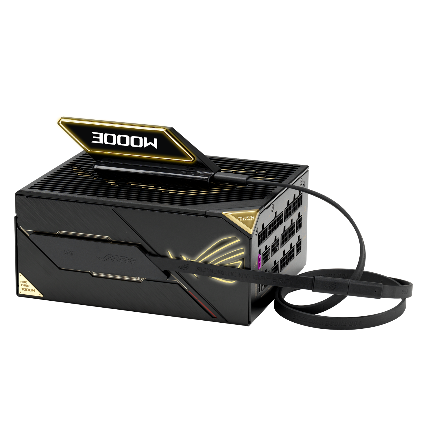 Power supply ASUS ROG THOR III 3000W Edition 20, 80 Plus Titanium PCIe 5.1, Fully Modular - 90YE00VA-B0NA00