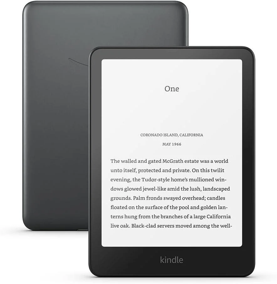 eBook четец Kindle Paperwhite Signature Edition - 7", 32GB - Metalic Black