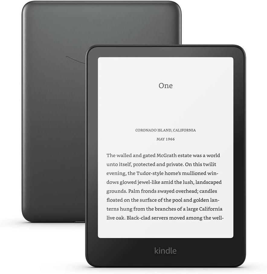 eBook четец Kindle Paperwhite Signature Edition - 7", 32GB - Metalic Black