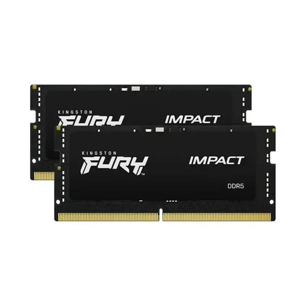 Памет Kingston FURY Impact 32GB (2x16GB) DDR5 SODIMM 5600MHz CL40 - KF556S40IBK2-32