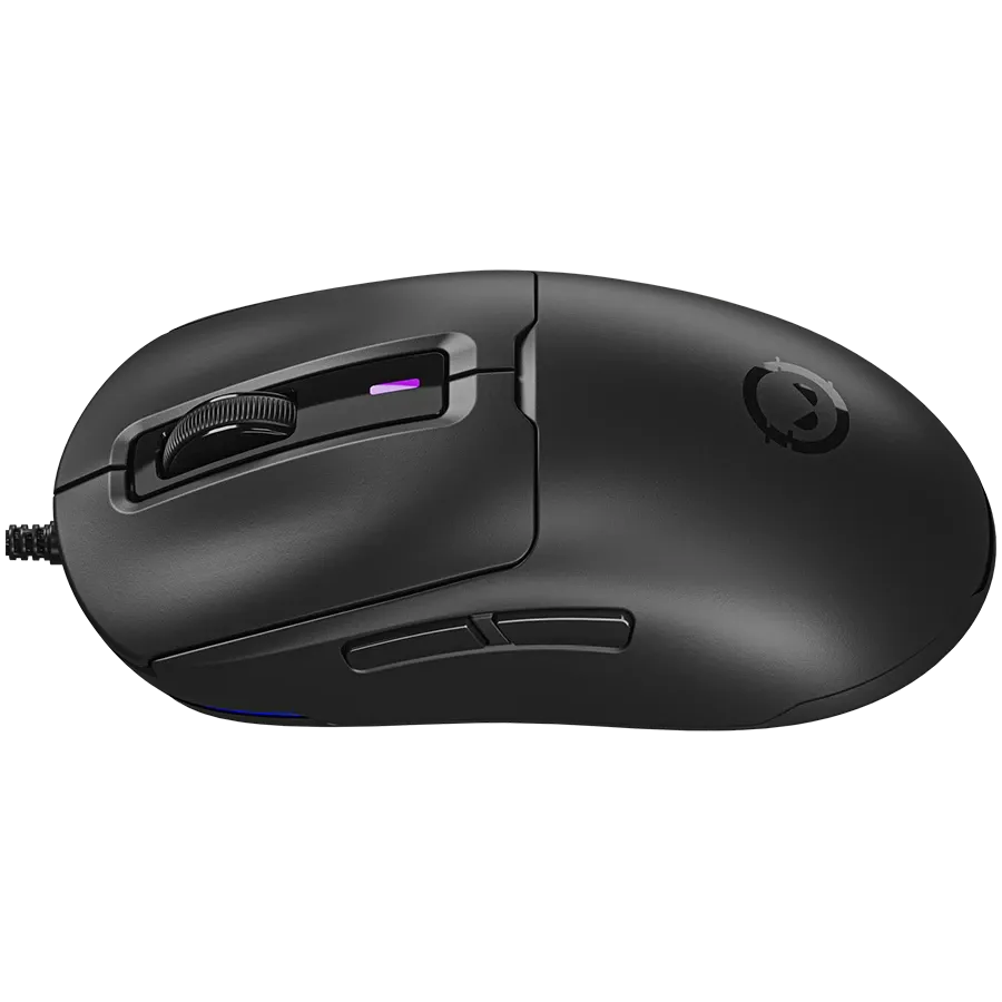 Мишка LORGAR LRG-MSA10R Оптичен сензор 100-12000 dpi 6 бутона - LRG-MSA10R-BK