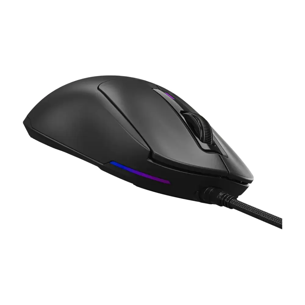 Мишка LORGAR LRG-MSA10R Оптичен сензор 100-12000 dpi 6 бутона - LRG-MSA10R-BK