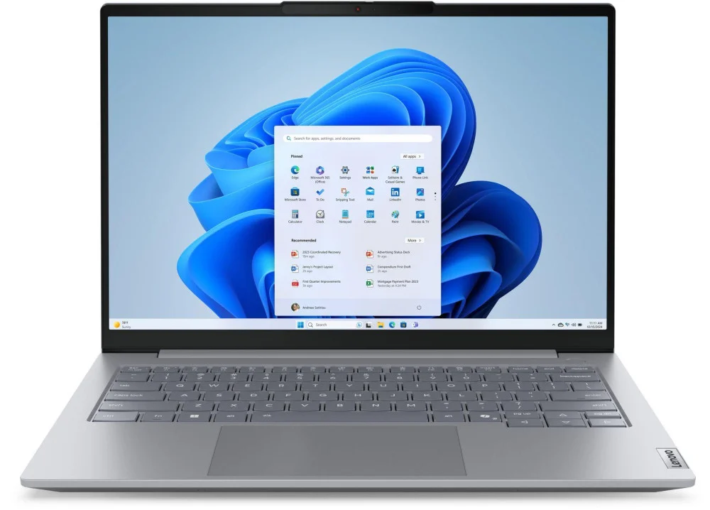 Лаптоп Lenovo ThinkBook 14 G8 IAL  - 14" IPS Full HD+, Intel Core Ultra 5 135H, 16GB DDR5, 1TB SSD, Free OS