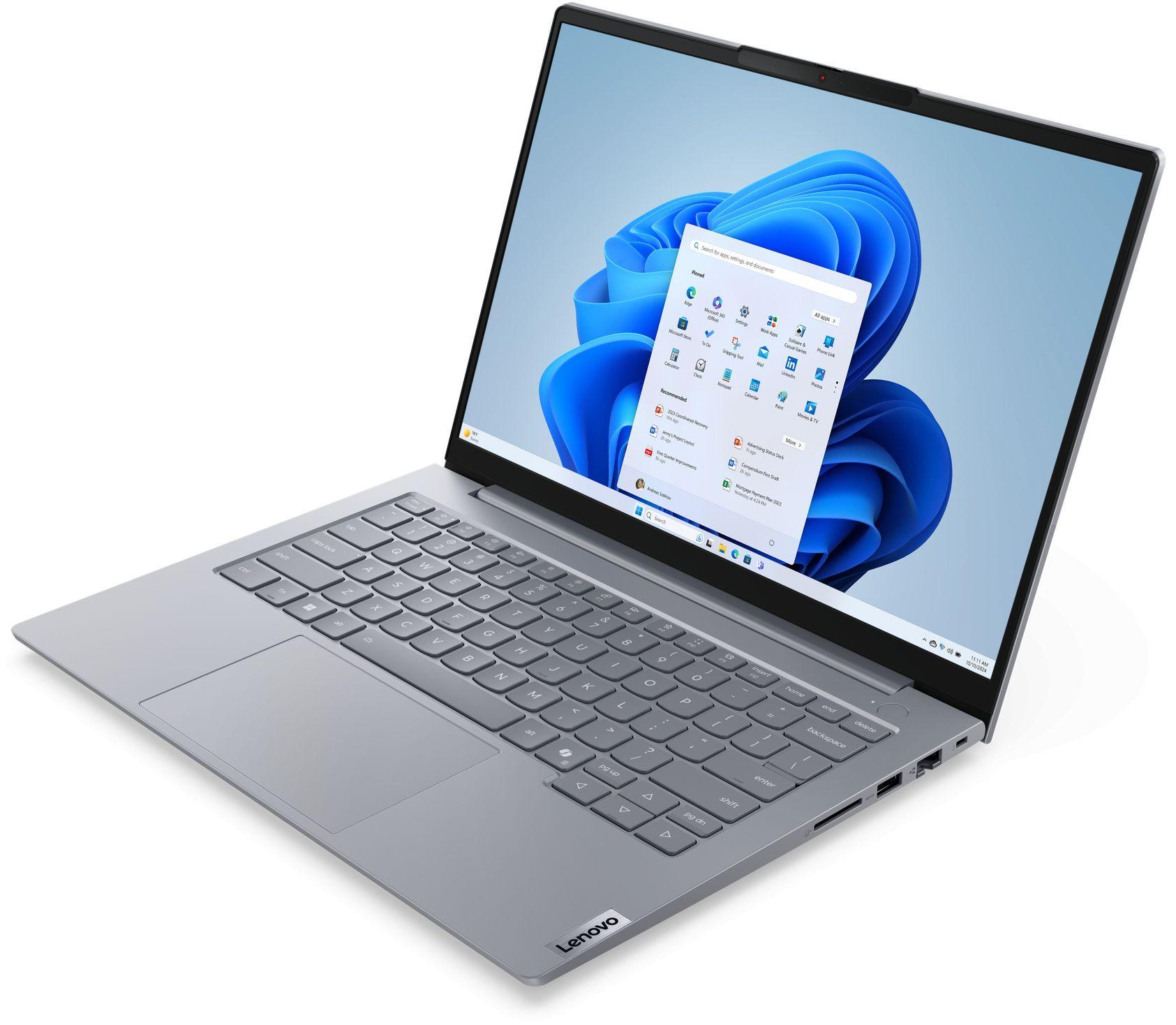 Лаптоп Lenovo ThinkBook 14 G8 IAL  - 14" IPS Full HD+, Intel Core Ultra 5 135H, 16GB DDR5, 1TB SSD, Free OS