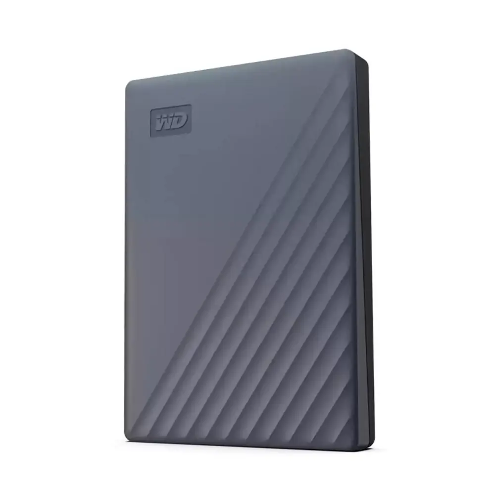 Външен диск WD My Passport 4TB portable HDD Gray - WDBRMD0040BGY-WESN