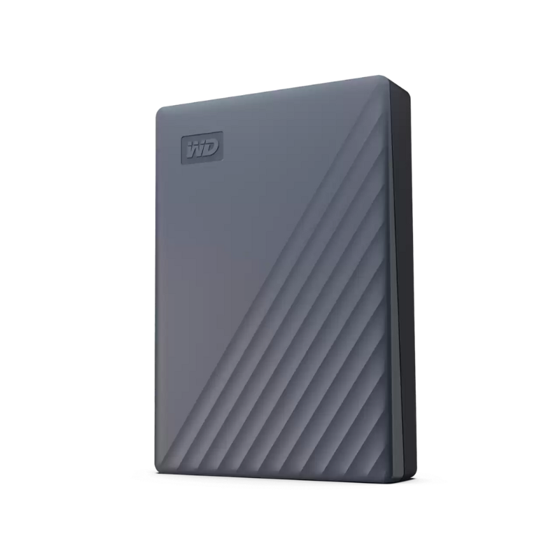 Външен диск WD My Passport 5TB portable HDD Gray - WDBRMD0050BGY-WESN