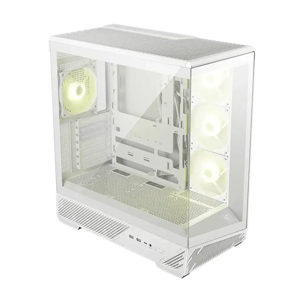 Кутия MSI MAG PANO 130R PZ WHITE Mid-Tower ATX Case - 306-7G32W21-HH9