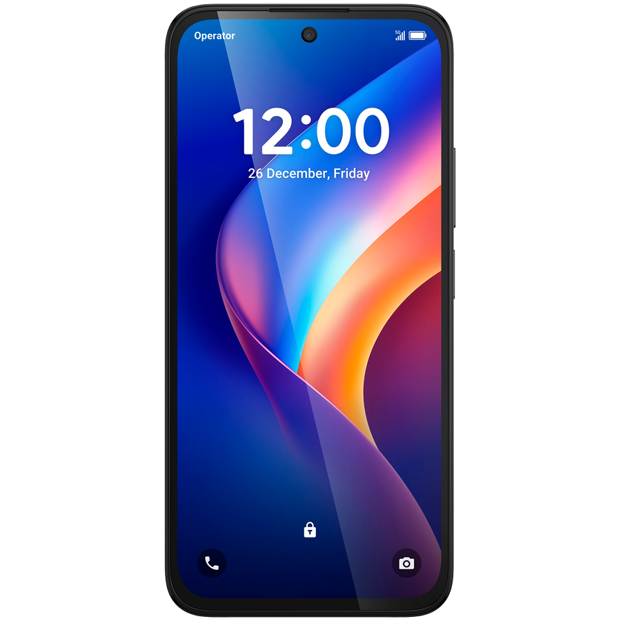 Телефон TCL K70 Power Smartphone, 6.8'' 120Hz Display, Helio G100 Turbo, 8GB RAM, 256GB, 50MP Camera, 6500mAh Battery, 33W Fast Charging, IP64, 4G