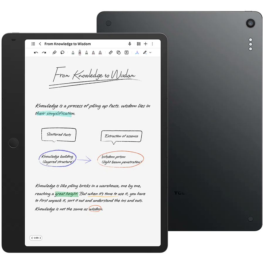 Таблет TCL NOTE A1 NXTPAPER 11.45 WIFI Active Pen, Paper-Like, Lag-Free Display, Natural Precision Writing,AI-Driven Productivity