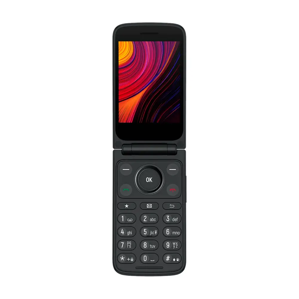 Telefon TCL ONETOUCH 4043 Klapptelefon, 3.2'' Haupt + 1.77'' externes Display, 2MP Kamera, 4G VoLTE, Dual SIM, 1380mAh