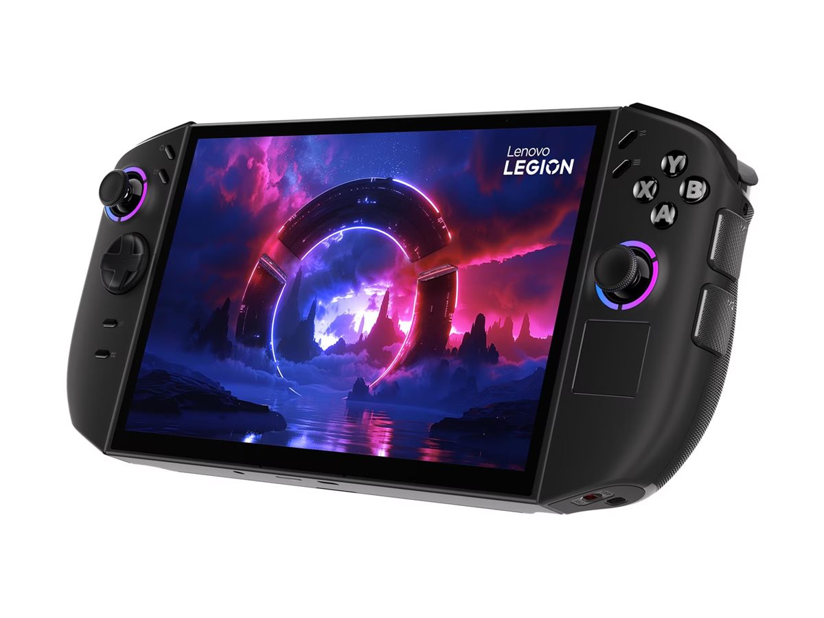 Портативна конзола Lenovo Legion Go, AMD Ryzen Z2 Extreme, 8.8inch WUXGA OLED 144Hz Touch, 32GB DDR5X, 1TB PCIe, W11H, Eclipse Black, 3y - 83N0003CBM