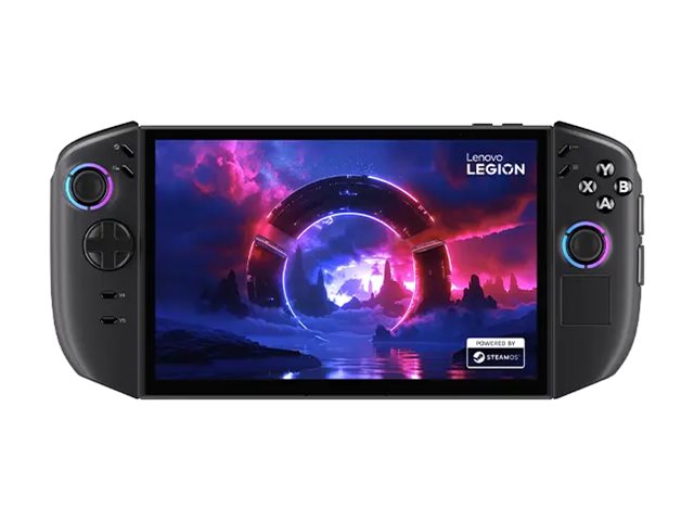 Портативна конзола Lenovo Legion Go, AMD Ryzen Z2 Extreme, 8.8inch WUXGA OLED 144Hz Touch, 32GB DDR5X, 1TB PCIe, W11H, Eclipse Black, 3y - 83N0003CBM
