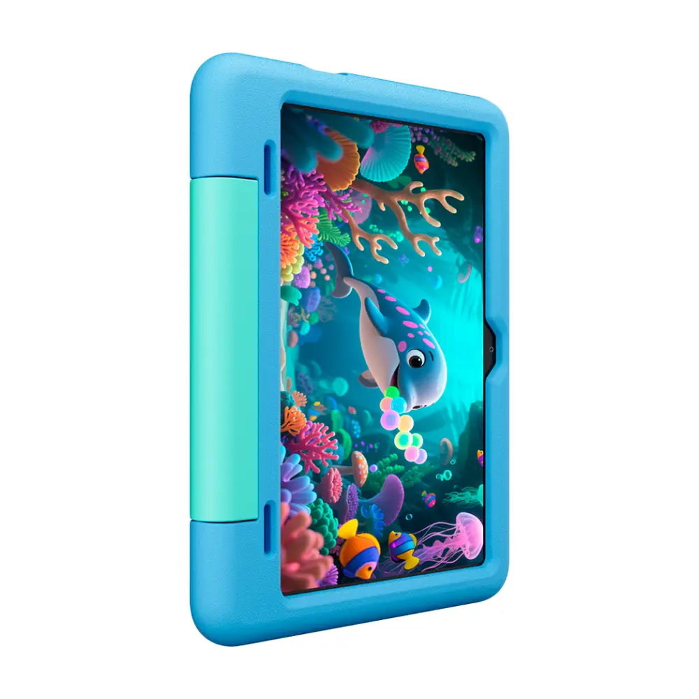 Таблет Blackview Tab 20 Kids WiFi, 10.1-inch 800x1280 HD 60Hz, Unisoc Tiger T310 2Hz, 4GB + 64GB, 6600mAh, Cam 5MP/8MP, WiFi5, Android 15, Bubble Blue - BVTAB20KIDS_BL_EU