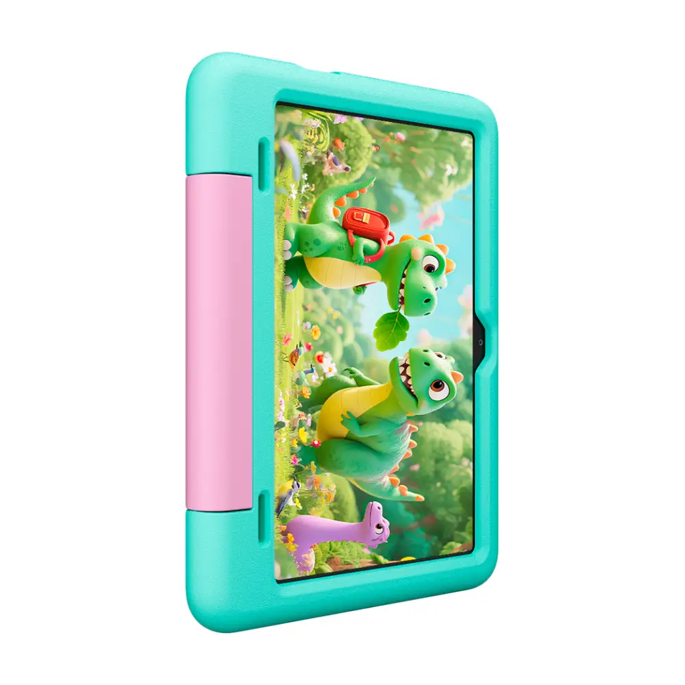 Таблет Blackview Tab 20 Kids WiFi, 10.1-inch 800x1280 HD 60Hz, Unisoc Tiger T310 2Hz, 4GB + 64GB, 6600mAh, Cam 5MP/8MP, WiFi5, Android 15, Fairy Green - BVTAB20KIDS_GR_EU