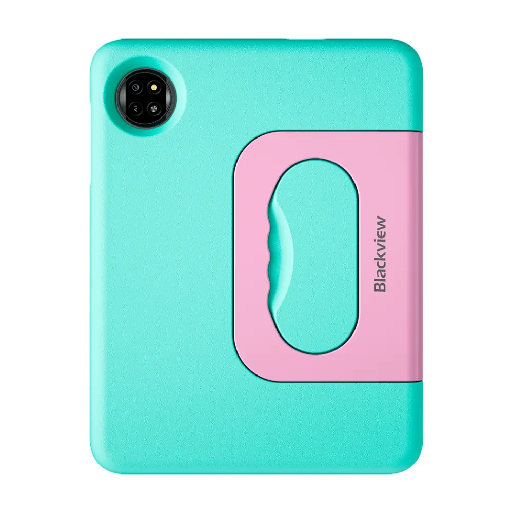Таблет Blackview Tab 20 Kids WiFi, 10.1-inch 800x1280 HD 60Hz, Unisoc Tiger T310 2Hz, 4GB + 64GB, 6600mAh, Cam 5MP/8MP, WiFi5, Android 15, Fairy Green - BVTAB20KIDS_GR_EU