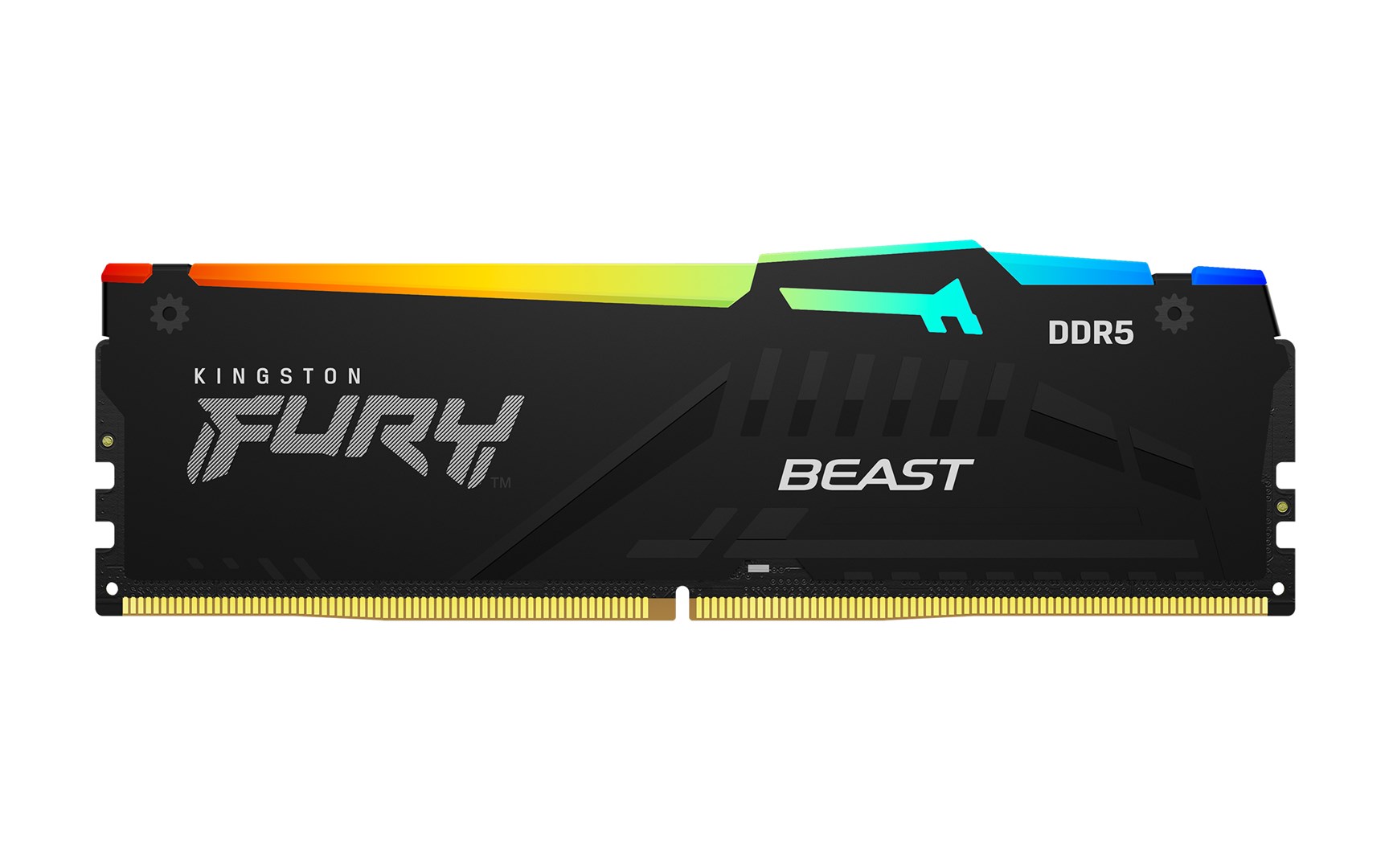 Памет Kingston FURY Beast RGB 32GB (2x16GB) DDR5 6000MHz CL30 EXPO/XMP - KF560C30BBEAK2-32