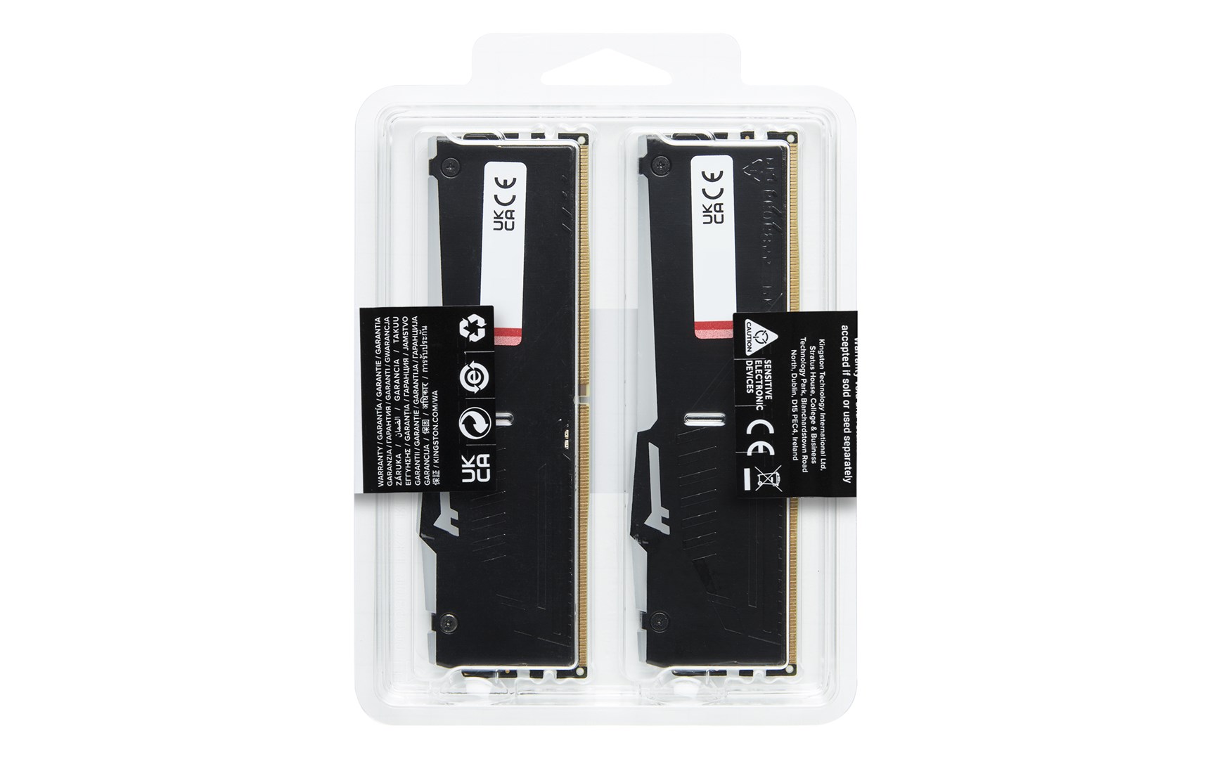 Памет Kingston FURY Beast RGB 32GB (2x16GB) DDR5 6000MHz CL30 EXPO/XMP - KF560C30BBEAK2-32