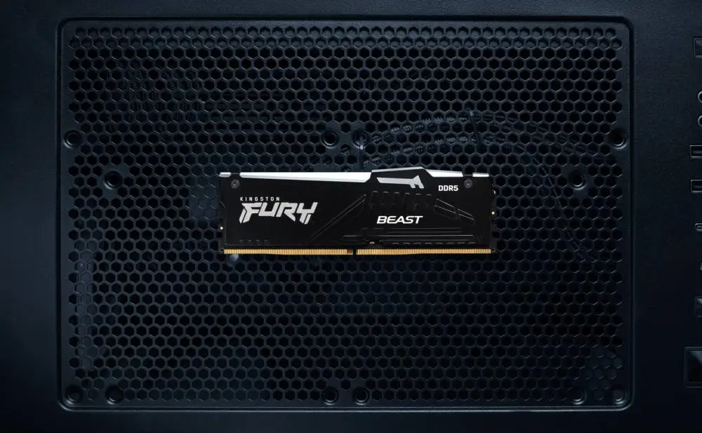 Памет Kingston FURY Beast RGB 32GB (2x16GB) DDR5 6000MHz CL30 EXPO/XMP - KF560C30BBEAK2-32