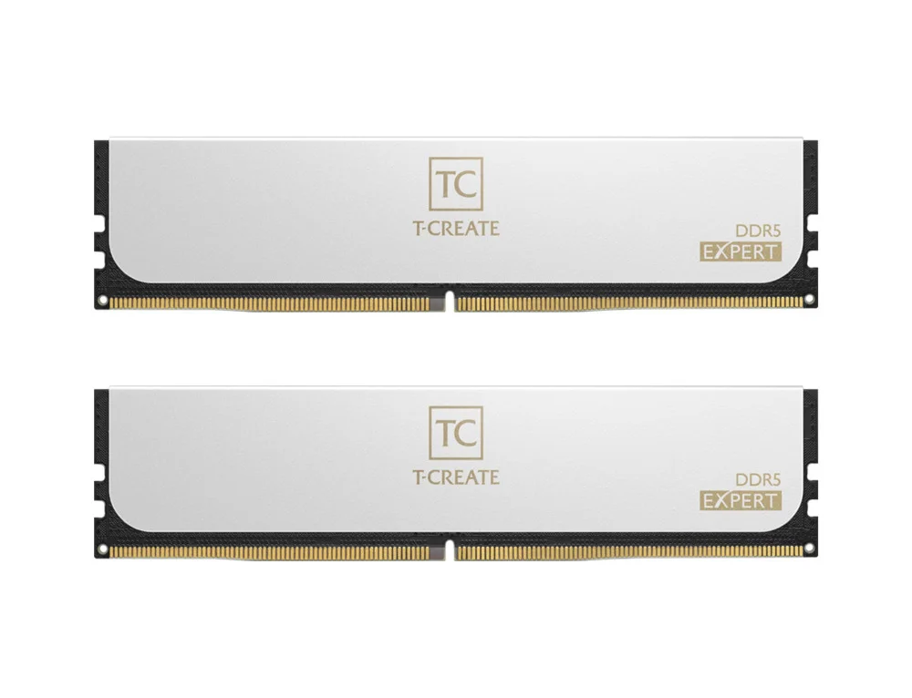 Памет Team Group T-Create Expert White DDR5 32GB (2x16GB) 6000MHz CL38
