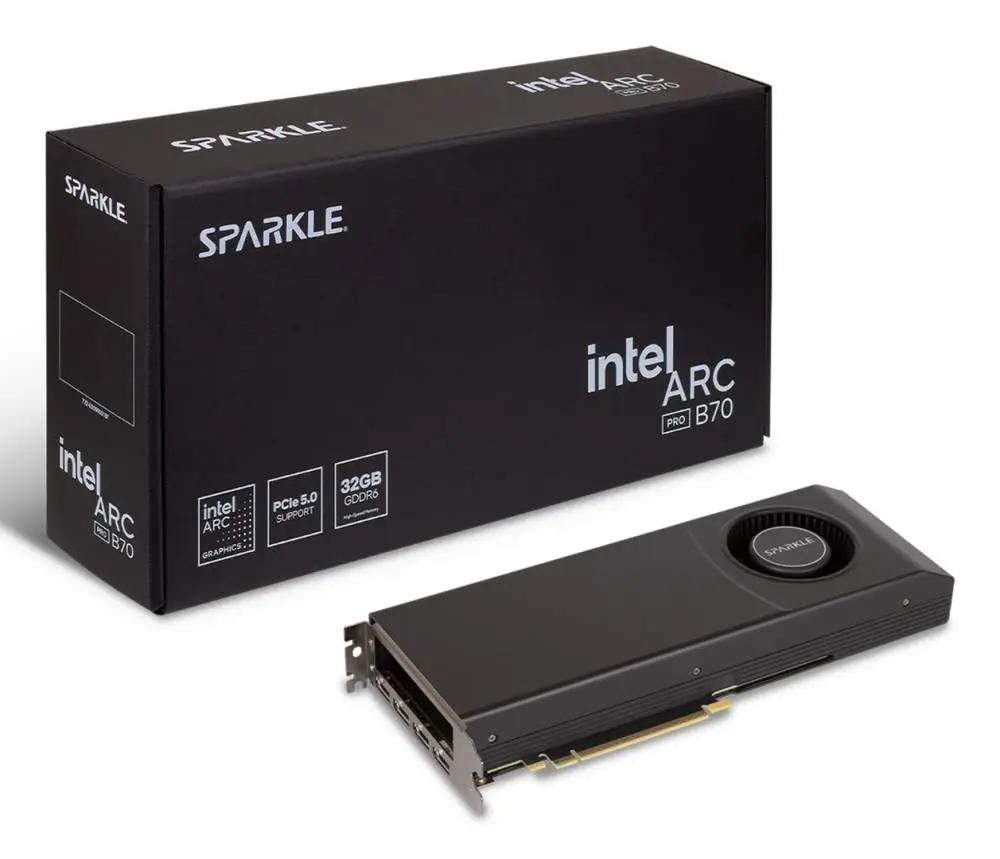 Видео карта Sparkle Arc Pro B70 Blower 32GB GDDR6 256 bit - SBP70W-32G