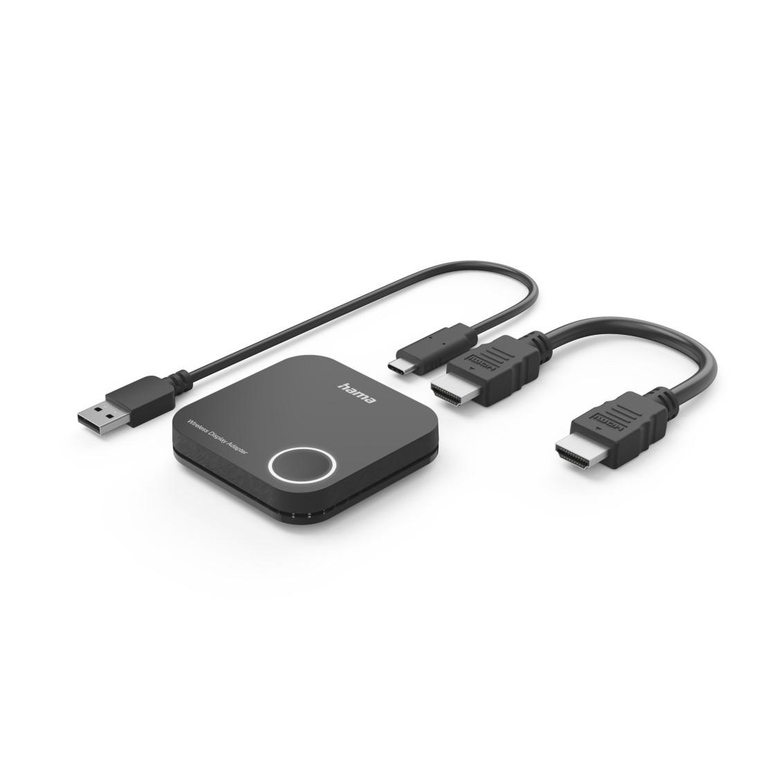 HAMA Безпровідний HDMI адаптер для дисплея, Full HD 1080p, вкл. кабель