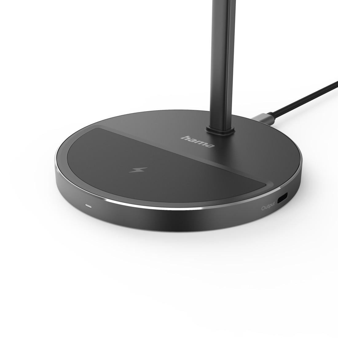 HAMA Drahtlose Ladestation 3 in 1, Qi2, 15 W, induktives Schnellladen