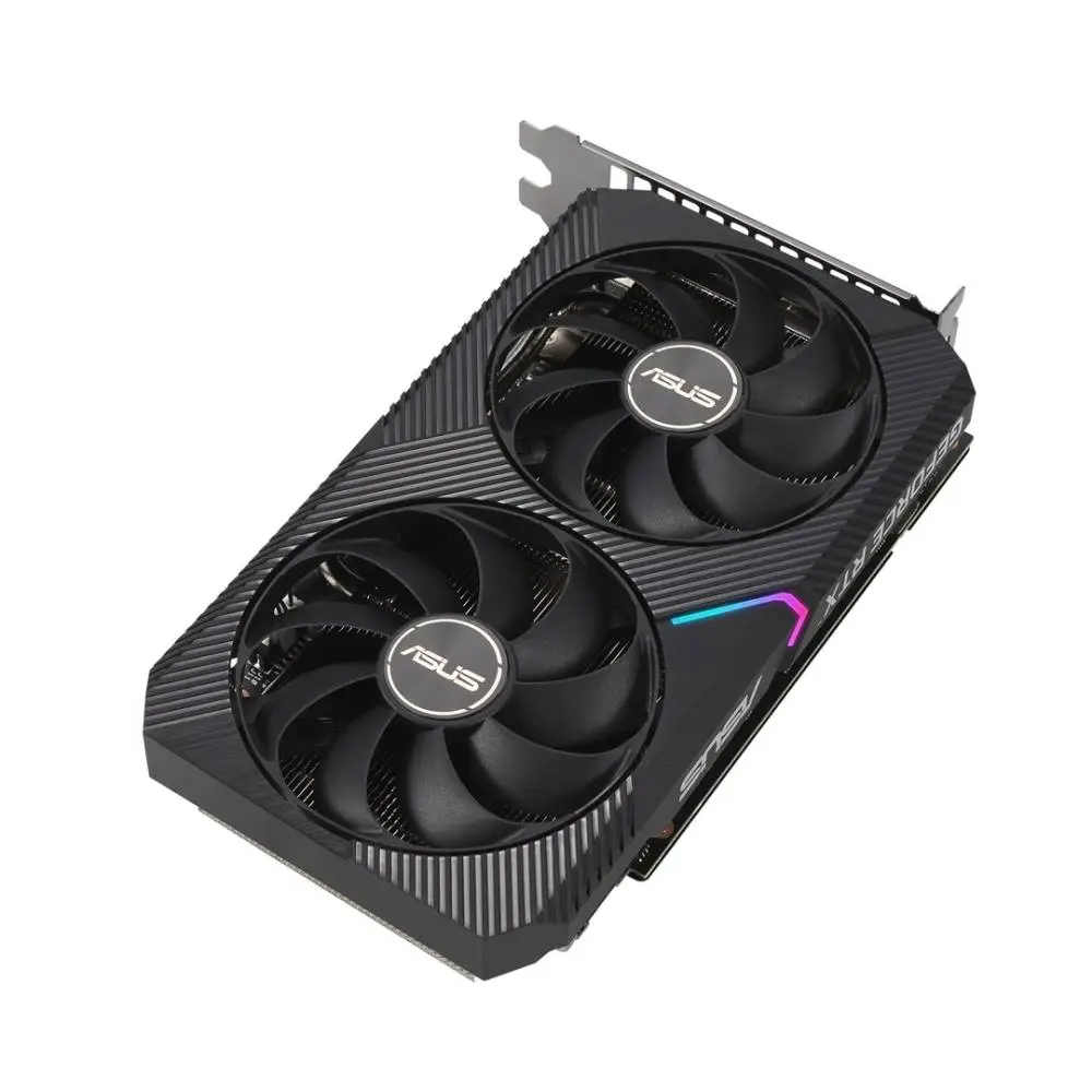 Scheda video ASUS Dual RTX 3060 V2 12GB GDDR6 192 bit - 90YV0GB3-M0NA10
