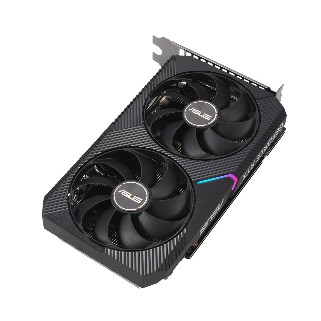 Scheda video ASUS Dual RTX 3060 V2 12GB GDDR6 192 bit - 90YV0GB3-M0NA10