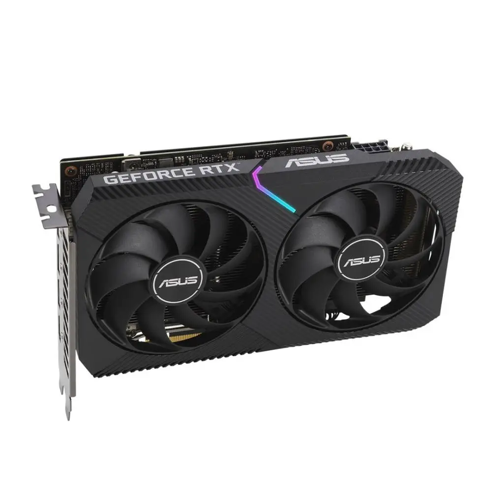 Scheda video ASUS Dual RTX 3060 V2 12GB GDDR6 192 bit - 90YV0GB3-M0NA10