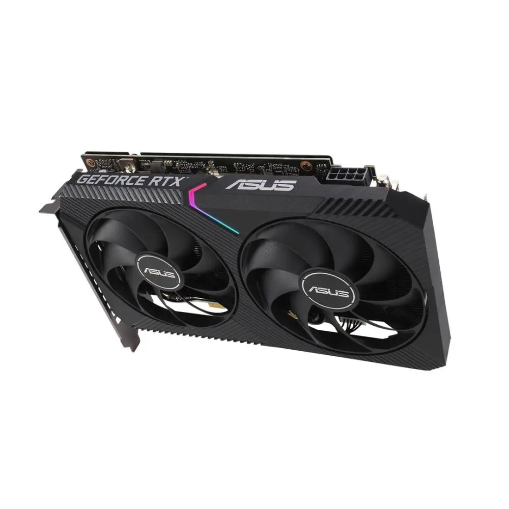 Scheda video ASUS Dual RTX 3060 V2 12GB GDDR6 192 bit - 90YV0GB3-M0NA10
