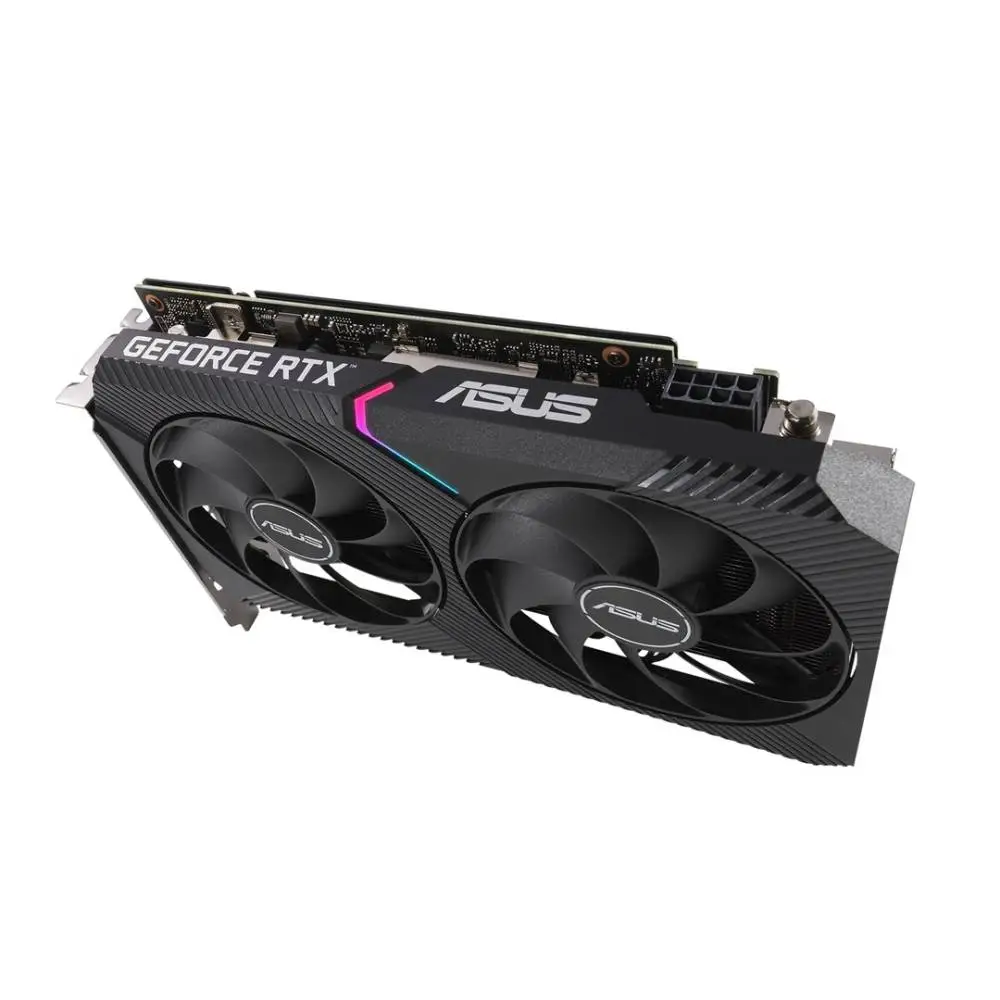Scheda video ASUS Dual RTX 3060 V2 12GB GDDR6 192 bit - 90YV0GB3-M0NA10