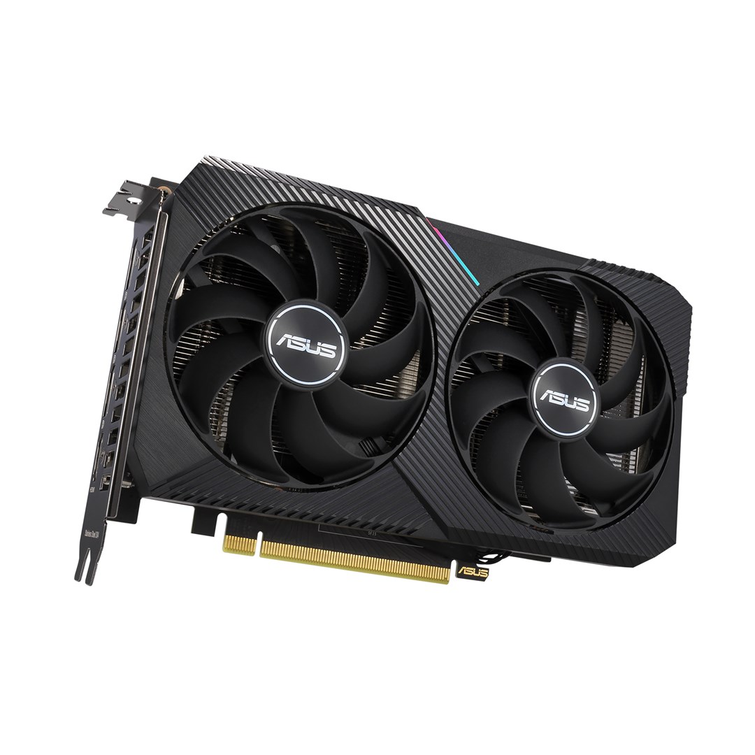 Scheda video ASUS Dual RTX 3060 V2 12GB GDDR6 192 bit - 90YV0GB3-M0NA10