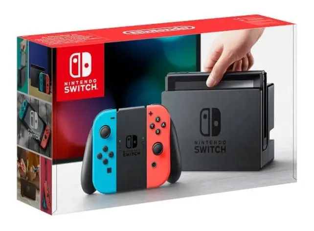 Портативная консоль Nintendo Switch Joy‑Con портативная игровая консоль 15.8 см (6.2") 32 ГБ Wi-Fi Черный, Синий, Красный
