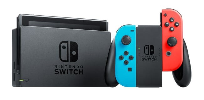 Consola portátil Nintendo Switch Joy‑Con consola de juegos portátil 15.8 cm (6.2") 32 GB Wi-Fi Black, Blue, Red