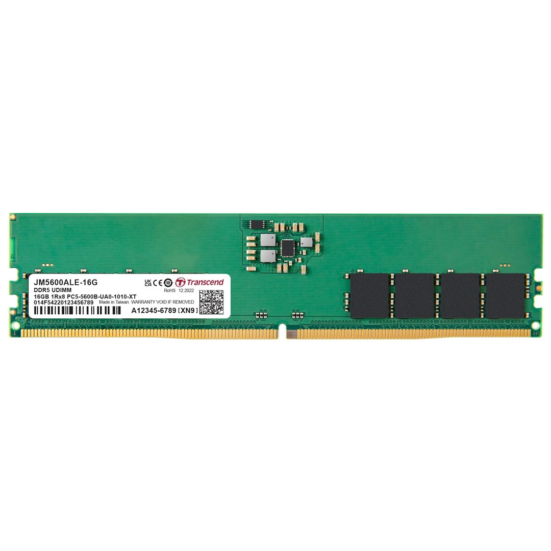 Памет Transcend JetRam 16GB DDR5 5600MHz CL46 - JM5600ALE-16G