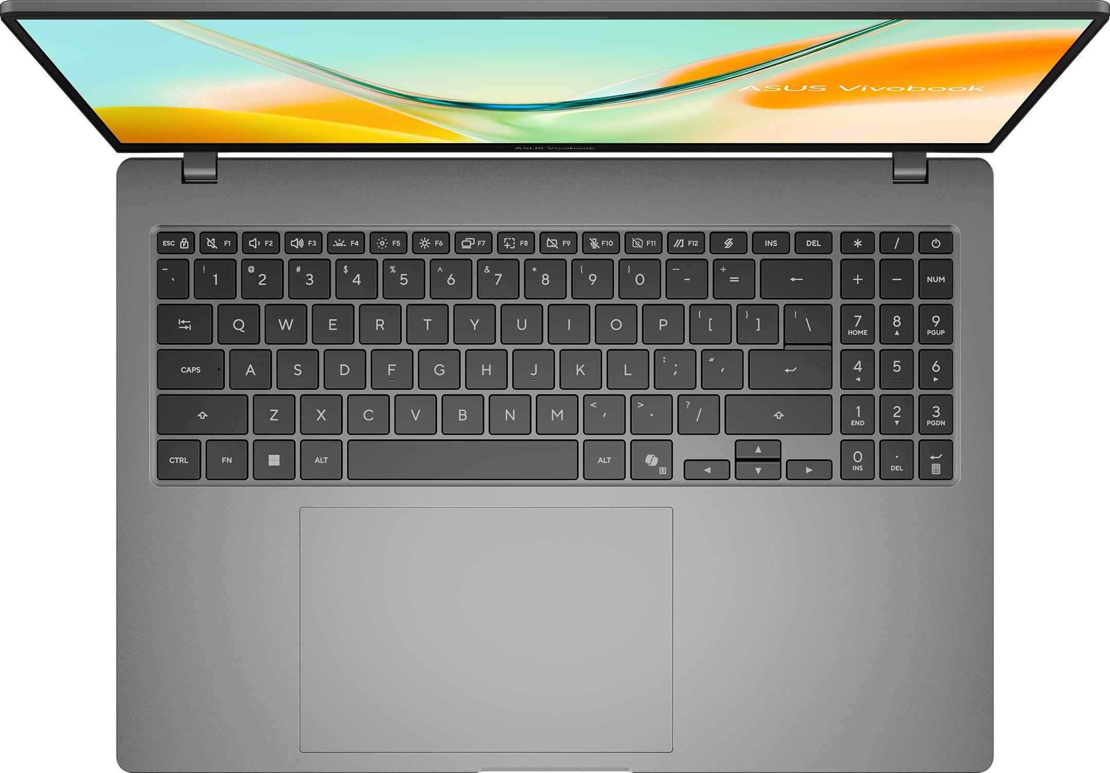 Portatile ASUS Vivobook S16 S5608QA-MB234W - 16.0" IPS Full HD+, Qualcomm Snapdragon X X1-26-101, 16GB LPDDR5X, 256GB SSD - Win11 Home