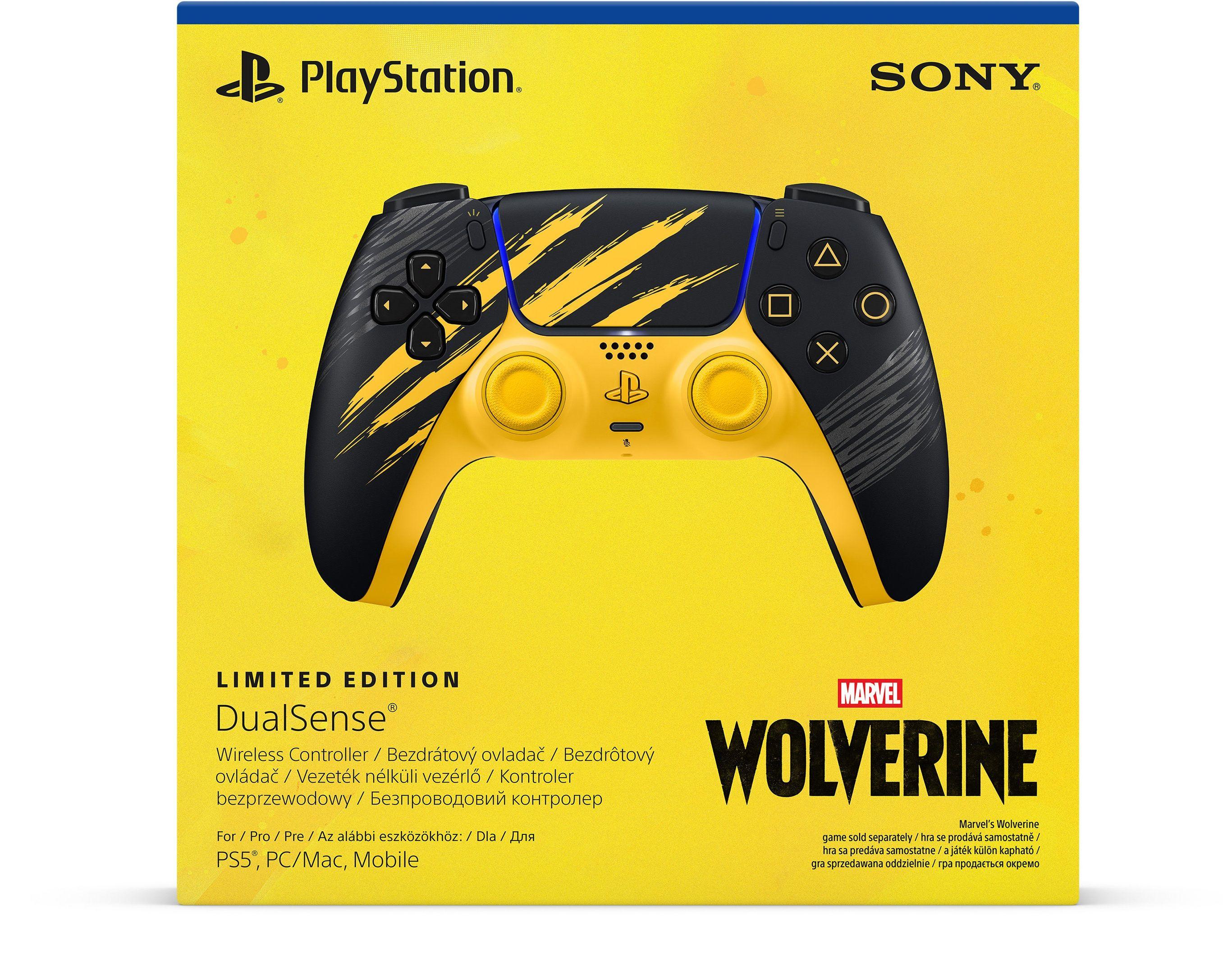 Безжичен геймпад Sony PS5 DualSense Wireless Controller Wolverine Limited