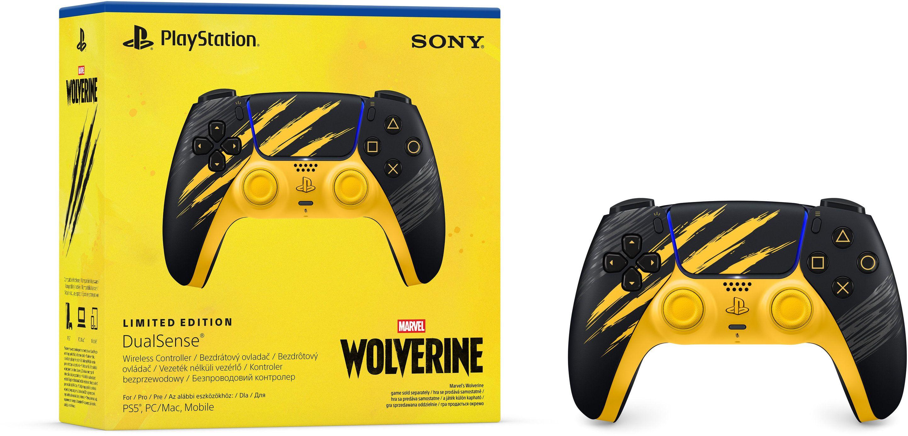 Безжичен геймпад Sony PS5 DualSense Wireless Controller Wolverine Limited