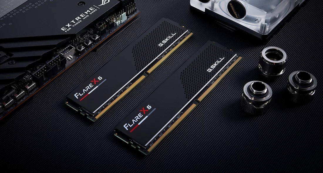 Memory G.SKILL Flare X5 DDR5 32GB (2x16GB) DDR5 6000MHz CL30 EXPO/XMP - F5-6000J3038F16GH2-FX5