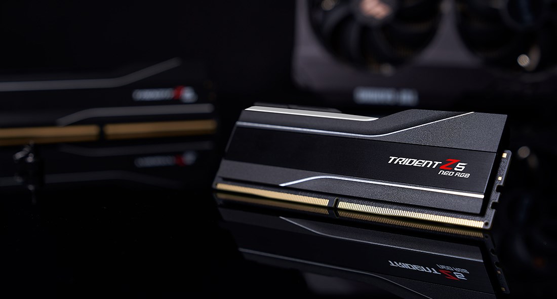 Памет G.Skill Trident Z5 Neo RGB 32 GB (2x16GB) DDR5 6000MHz CL30 EXPO/XMP - F5-6000J3038F16GH2-TZ5NR