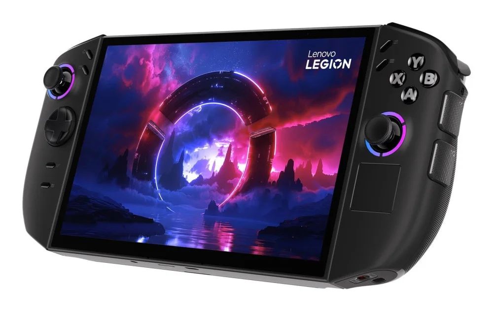 Портативная консоль Lenovo Legion Go, Ryzen Z2 Extreme, Radeon Graphics, 32GB, 1TB, OLED 144 Гц, Windows 11, Eclipse Black - 83N0000FPB