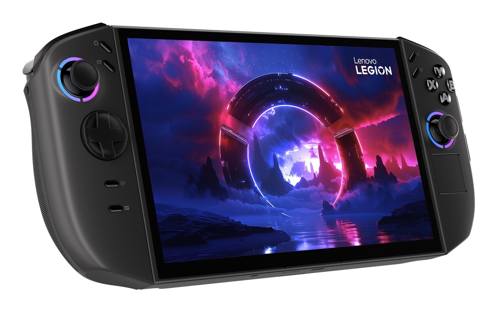 Console portatile Lenovo Legion Go, Ryzen Z2 Extreme, Radeon Graphics, 32GB, 1TB, OLED 144 Hz, Windows 11, Eclipse Black - 83N0000FPB