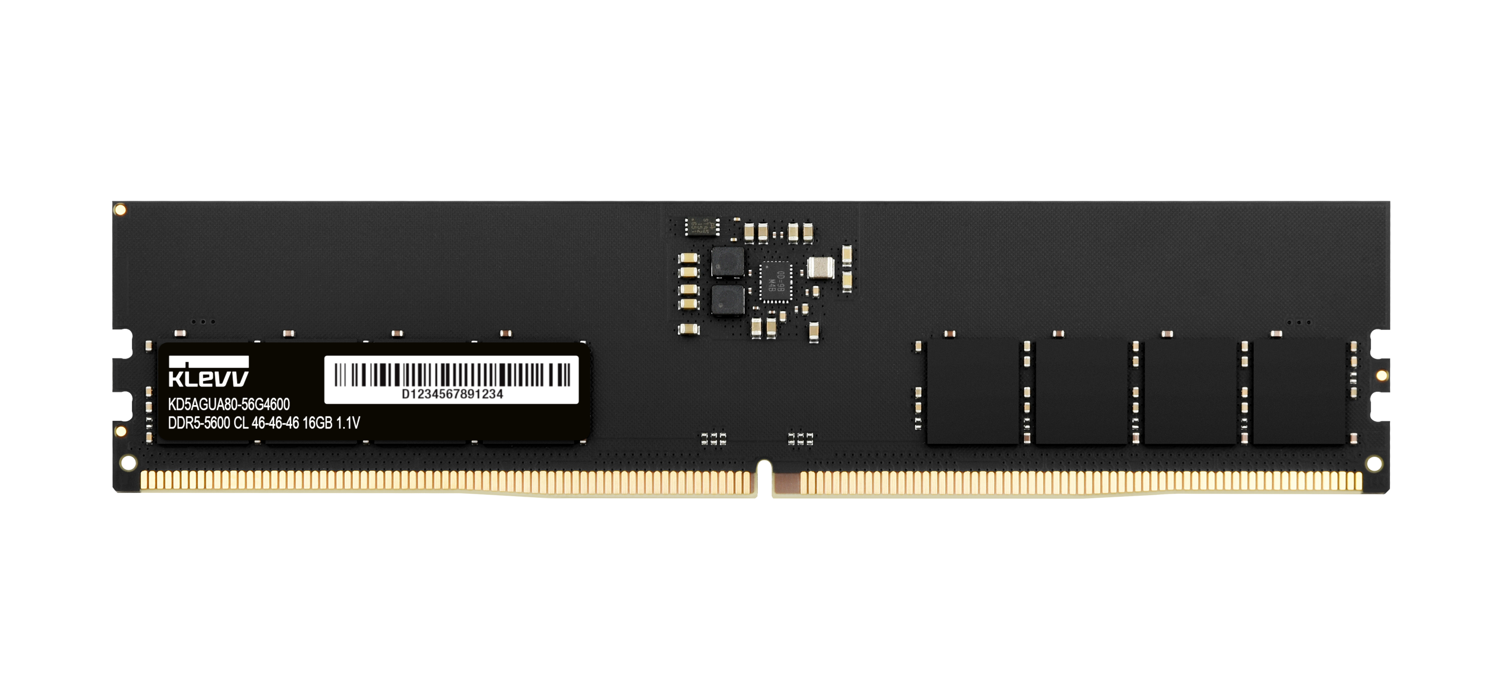 Памет KLEVV 16GB DDR5 5600MHz CL46 BULK - KD5AGUA80-56G4600