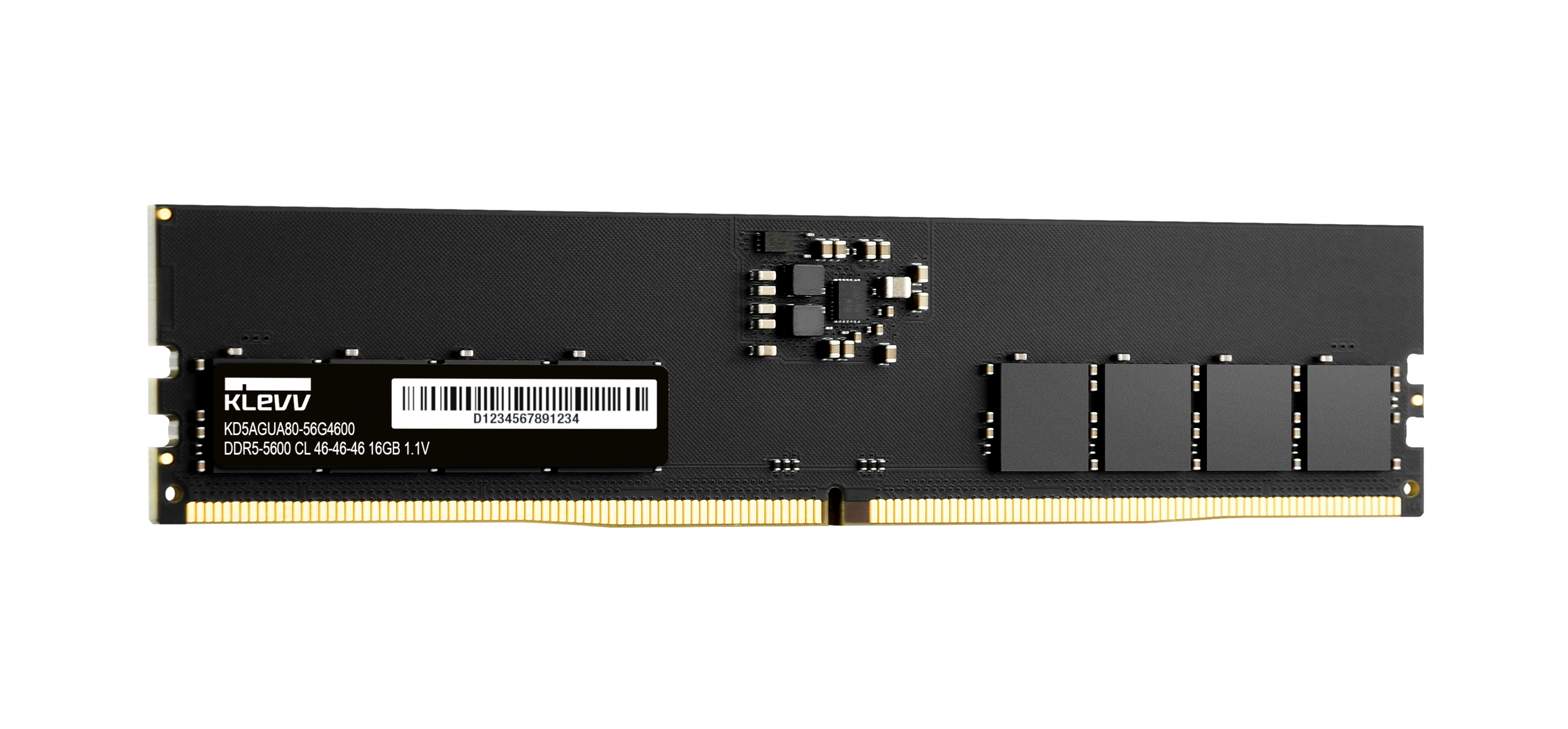 Памет KLEVV 16GB DDR5 5600MHz CL46 BULK - KD5AGUA80-56G4600