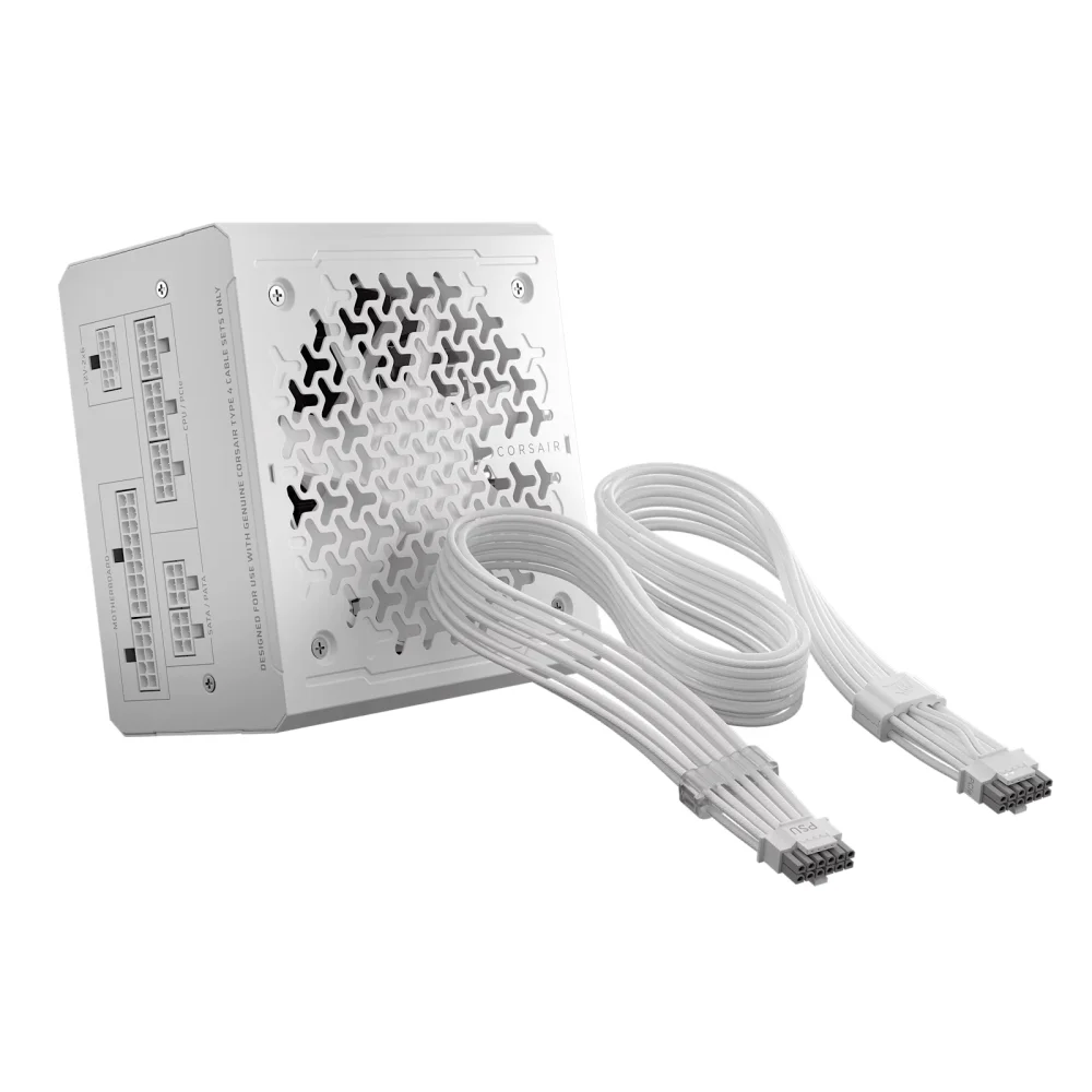 Захранващ блок Corsair RMe RM850e White 850W 80+ Platinum ATX 3.1, Thermal Protect