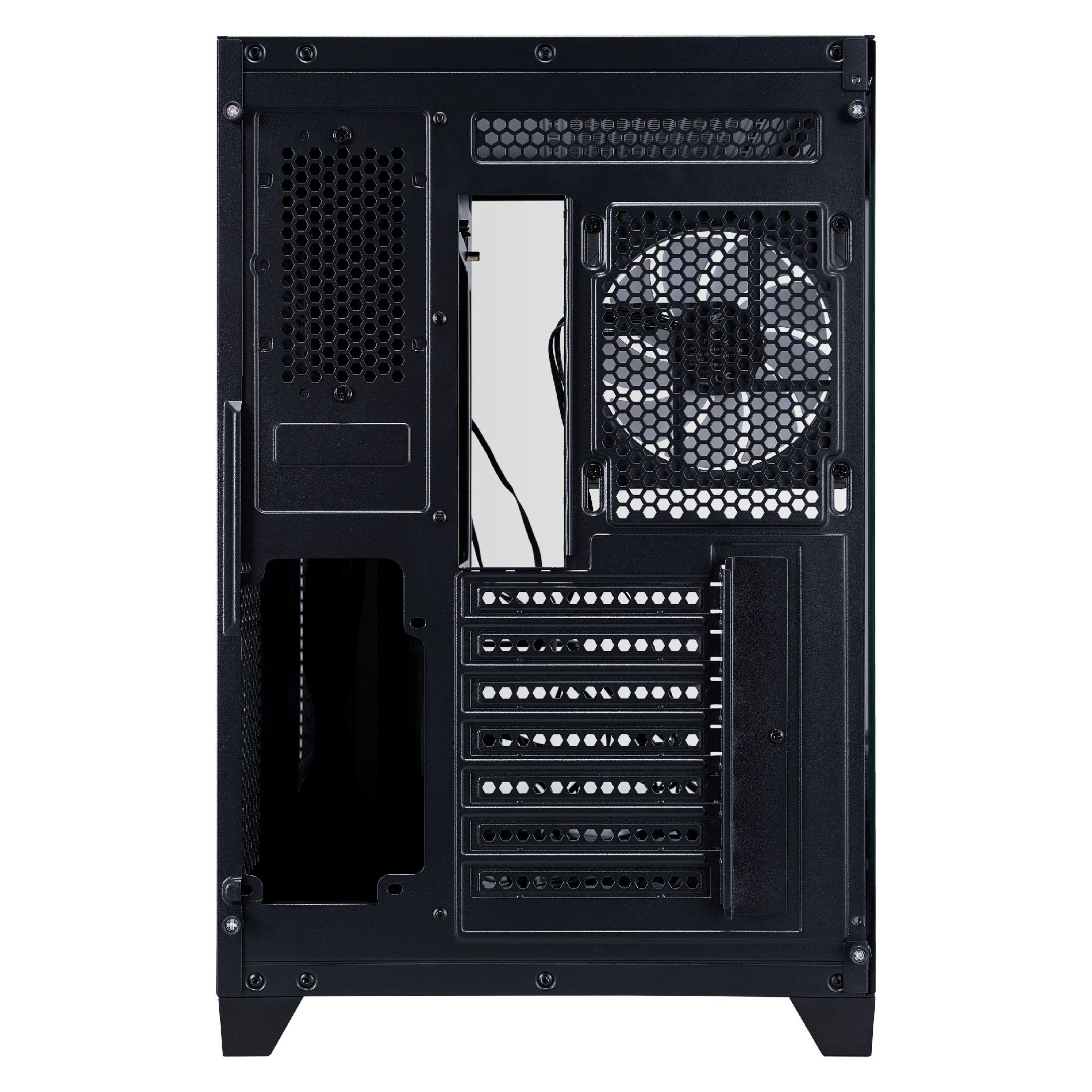 Gehäuse 1stPlayer MEGAVIEW MV8 Black Case ATX + 7 x 120mm ARGB Fans