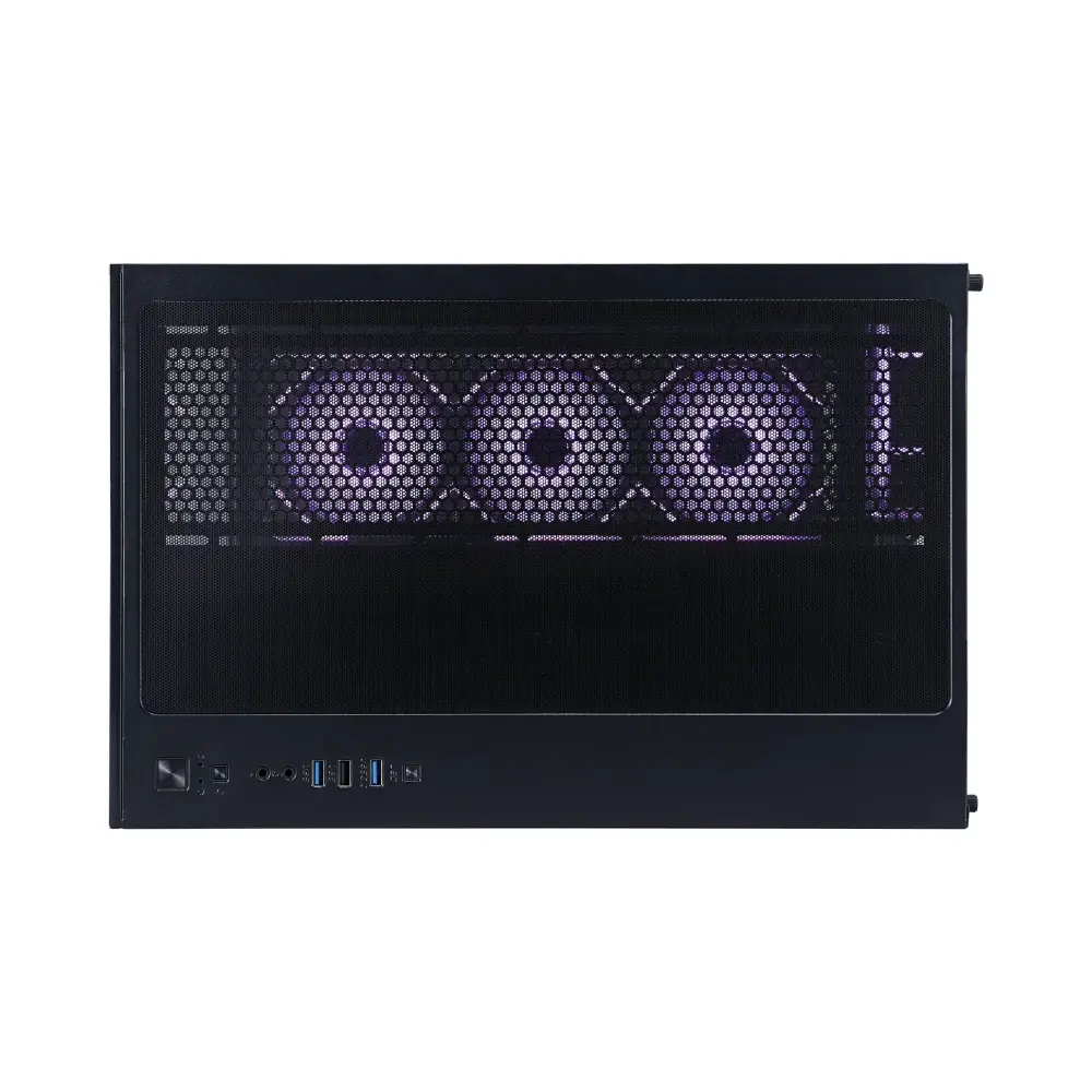 Gehäuse 1stPlayer MEGAVIEW MV8 Black Case ATX + 7 x 120mm ARGB Fans
