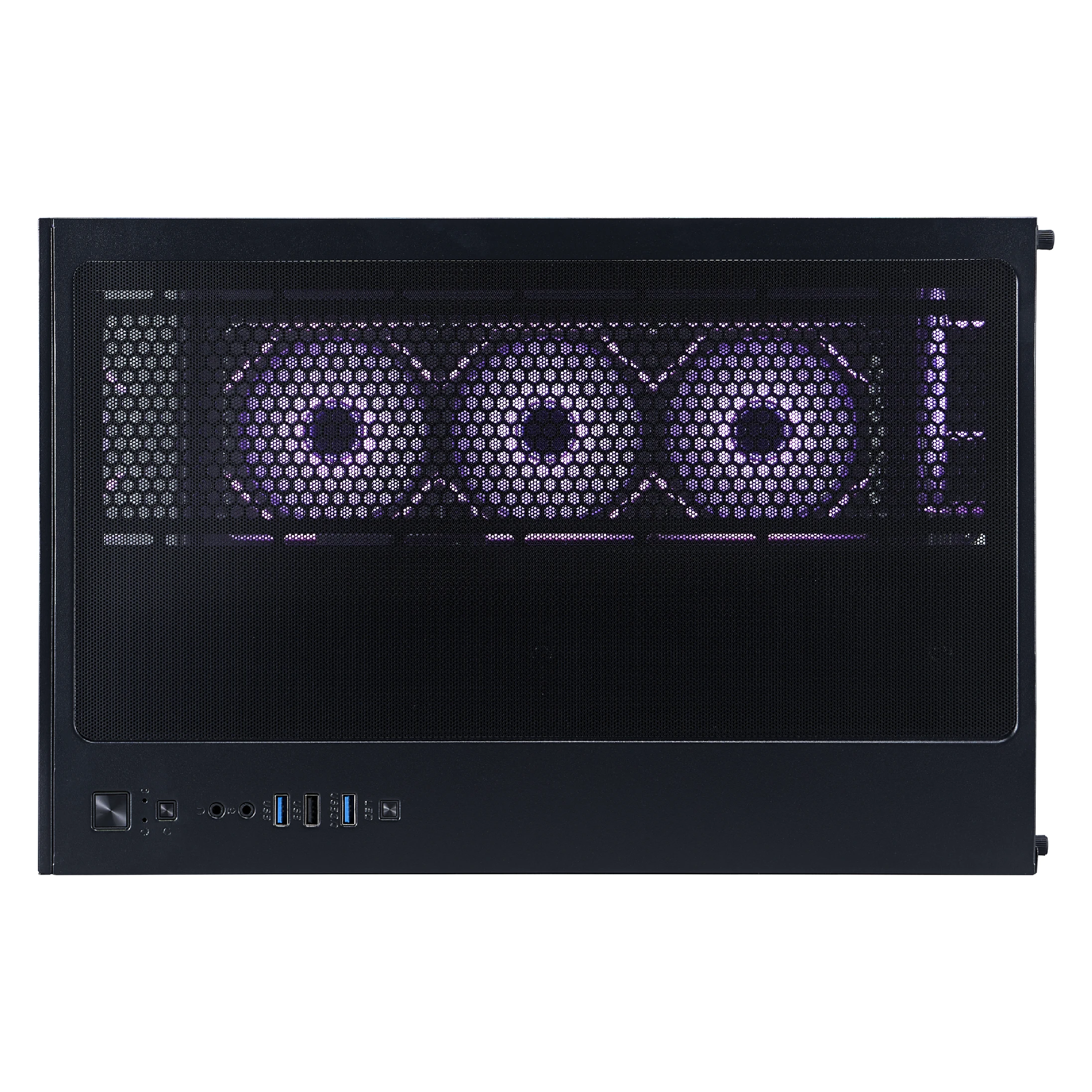 Gehäuse 1stPlayer MEGAVIEW MV8 Black Case ATX + 7 x 120mm ARGB Fans