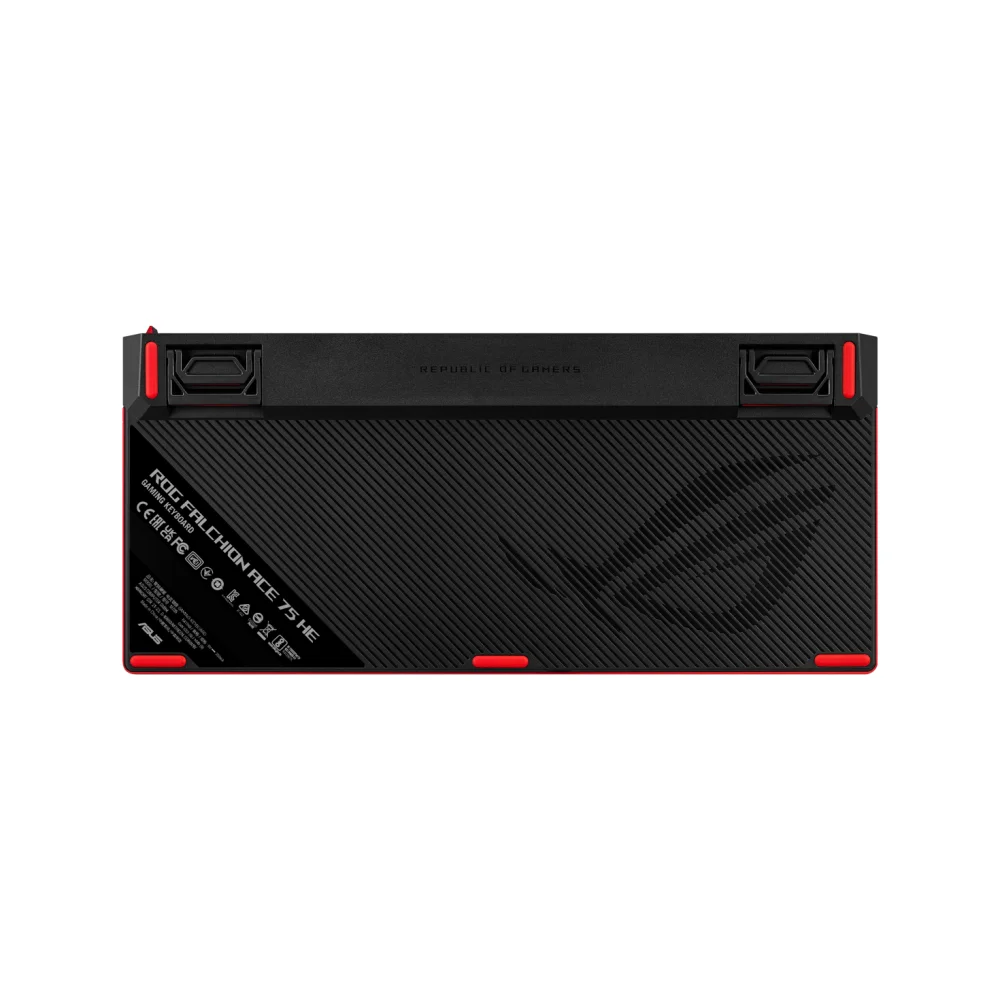 Геймърска Механична Клавиатура ASUS ROG Falchion Ace 75 HE Red - ROG HFX V2 Magnetic Switch